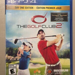 GREAT DEAL! Barely used THE GOLF CLUB 2 for PS4 - Playstation game disc!
